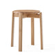 Audo Passage Stool in Natural Oak — packshot