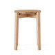 Audo Passage Stool in Natural Oak — packshot, detail