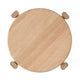 Audo Passage Stool in Natural Oak — packshot, detail