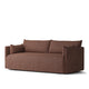 Audo Offset 2 Seater Sofa in Bouclé 08 — packshot