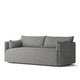 Audo Offset 2 Seater Sofa in Bouclé 16 — packshot