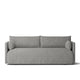 Audo Offset 2 Seater Sofa in Bouclé 16 — packshot, detail