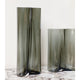 Audo Aer Vase 33cm with Audo Aer Vase 49cm in Smoke Glass — lifestyle