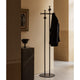 Audo Afteroom Coat Stand — lifestyle, with Plinth Tall and Pavot Bowl