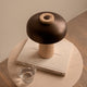 Audo Reverse Portable Table Lamp — lifestyle, with Androgyne Side Table