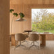 Audo Chancery Pendant Lamp — lifestyle, with Androgyne Dining Table, Harbour Dining Chair
