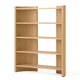 Audo Crescent Shelving H173 in lacquered oak — packshot