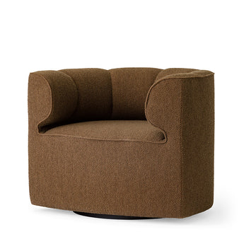 Audo Eave Seamline Lounge Chair in Logan Nutmeg — packshot