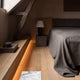Audo Plinth Cubic Table — lifestyle, bedroom