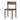 Audo Mauro Dining Chair Wood Veneer Seat in Dark Stained Oak — packshot