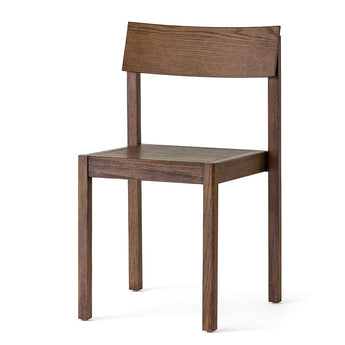 Audo Mauro Dining Chair Wood Veneer Seat in Dark Stained Oak — packshot
