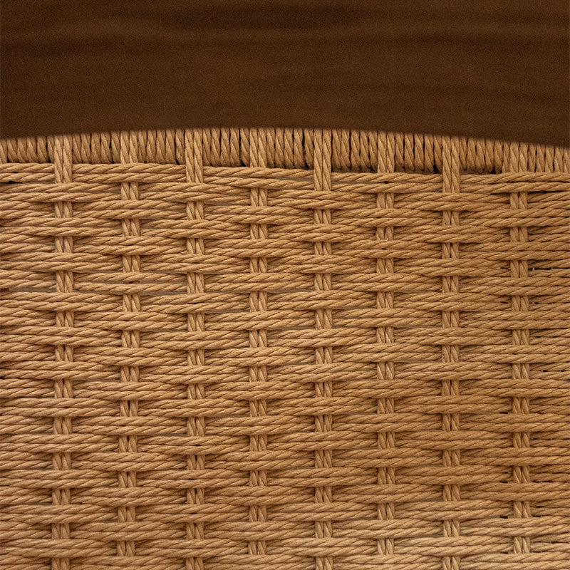 Audo Mauro Dining Chair Paper Cord Seat — lifestyle, detail