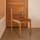 Audo Mauro Dining Chair Wood Veneer Seat, with Mauro Seat Cushion — lifestyle