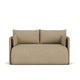 Audo Offset 2 Seater Sofa Bed — packshot, detail