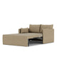 Audo Offset 2 Seater Sofa Bed — packshot, detail