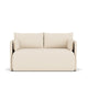 Audo Offset 2 Seater Sofa Bed — packshot, detail