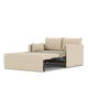 Audo Offset 2 Seater Sofa Bed — packshot, detail