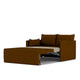 Audo Offset 2 Seater Sofa Bed — packshot, detail