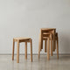 Audo Passage Stool in Natural Oak — lifestyle