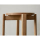 Audo Passage Stool in Natural Oak — lifestyle