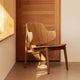 Audo The Penguin Wooden Lounge Chair in Natural Oak — lifestyle