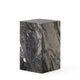 Audo Plinth Tall in Grey Galaxy Marble — packshot