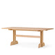 Audo Puffin Dining Table Rectangular 200cm in Oak Veneer — packshot