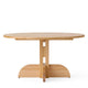 Audo Puffin Dining Table Round D140cm in Solid Oak — packshot, detail