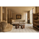 Audo Tile Rug with Knitting Lounge Chair, Torso Table Lamp and Plinth Tall — lifestyle