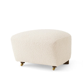 Audo The Tired Man Ottoman Dark Stained Oak