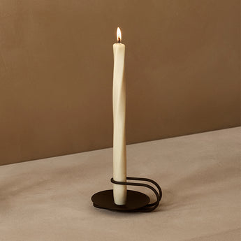 Audo Twist Tapered Candles x4
