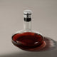 Audo Wine Breather Carafe Deluxe in Clear/Steel — lifestyle