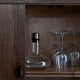 Audo Wine Breather Carafe Deluxe in Clear/Steel — lifestyle