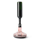 Audo Wine Breather Carafe Deluxe in Clear/Steel — packshot, detail