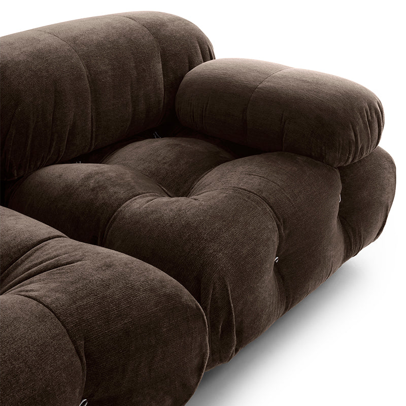 B&B Italia Camaleonda Sofa Exclusive Edition in Dark Brown — packshot, detail