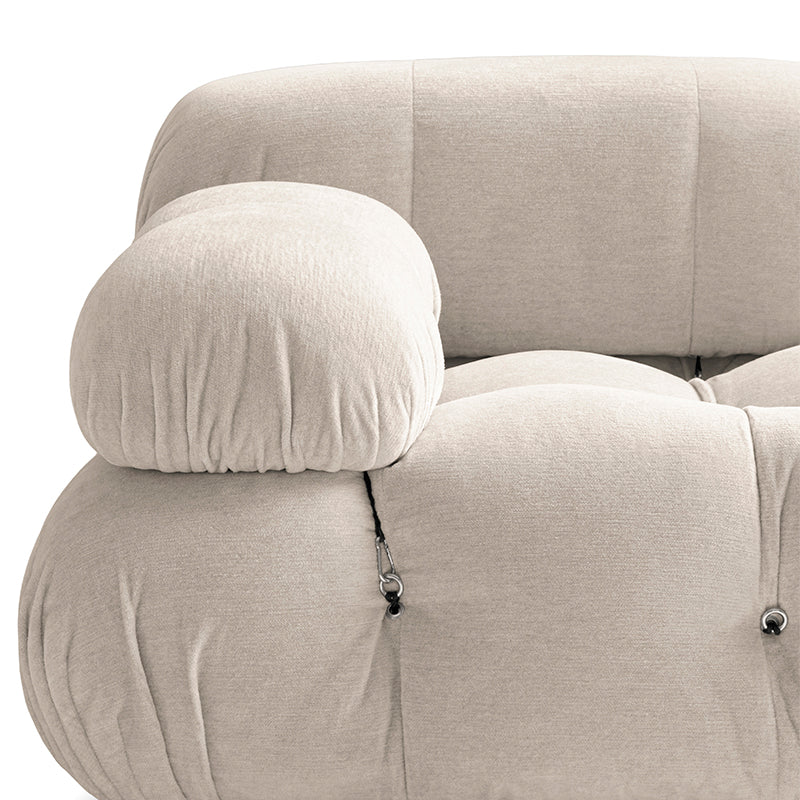 B&B Italia Camaleonda Sofa Exclusive Edition in Cream White — packshot, detail
