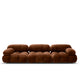 B&B Italia Camaleonda Sofa Exclusive Edition Composition 01 in Burnt — packshot