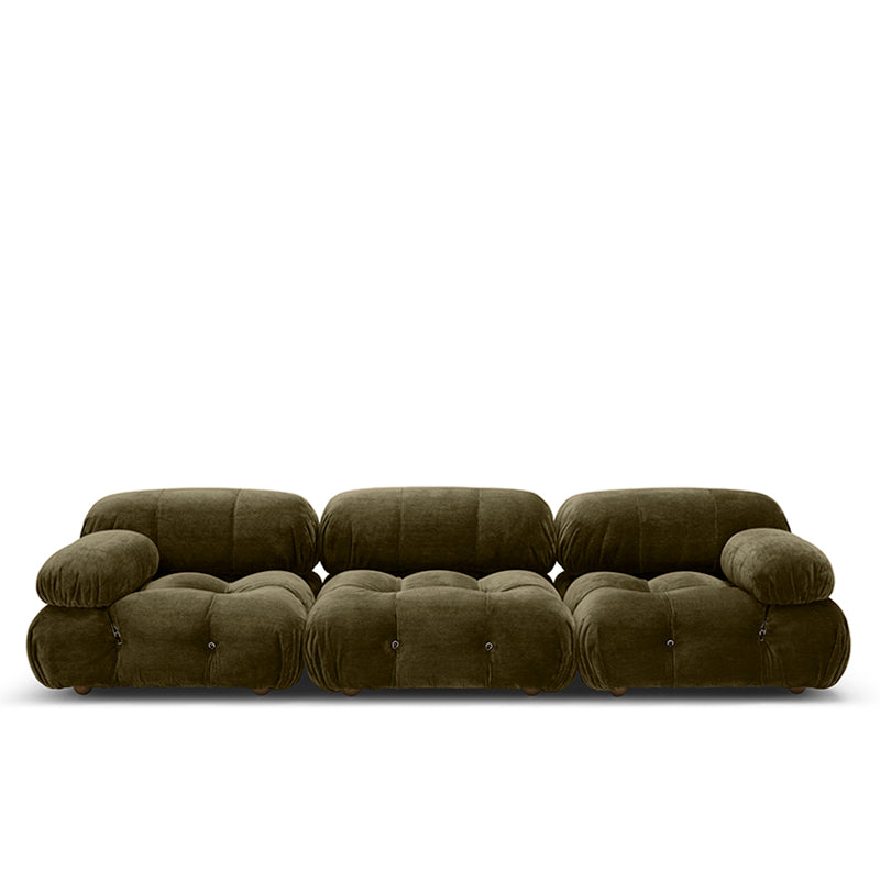 B&B Italia Camaleonda Sofa Exclusive Edition Composition 01 in Forest Green — packshot