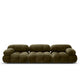 B&B Italia Camaleonda Sofa Exclusive Edition Composition 01 in Forest Green — packshot