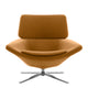 B&B Italia Metropolitan Relax Swivel Armchair — front packshot heardrest adjustment 03