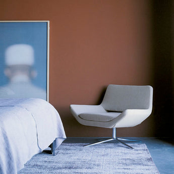 B&B Italia Metropolitan Small Swivel Lounge Armchair ME84