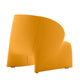 B&B Italia Narinari Lounge Armchair in Felt Mara — packshot