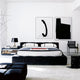 B&B Italia Tufty Bed — lifestyle shot in bedroom setting 02