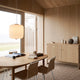 Carl Hansen EK61 Opal Pendant Light 240mm — lifestyle, with BM0057 Sideboard, OW224 and PK1