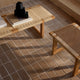 Carl Hansen BM0488L Table Bench Long and BM0489S Table Bench Short in Oak Oil — lifestyle, detail