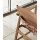 Carl Hansen BM1106 Huntsman Chair in Oak Oil Natural Leather — lifestyle, detail
