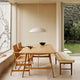 Carl Hansen BM1106 Huntsman Chair and BM1160 Hunting Table — lifestyle, dining room