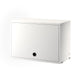 String System Cabinet Flip Door in White Lacquered W58cm — packshot