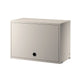 String System Cabinet Flip Door in Beige Lacquered W58cm — packshot