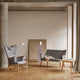 Carl Hansen CH008 Coffee Table — lifestyle, living room